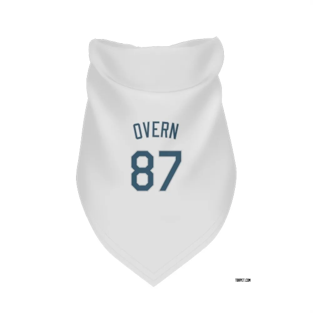Tampa Bay Rays Austin Overn White Pet Bandana for Dog & Cat