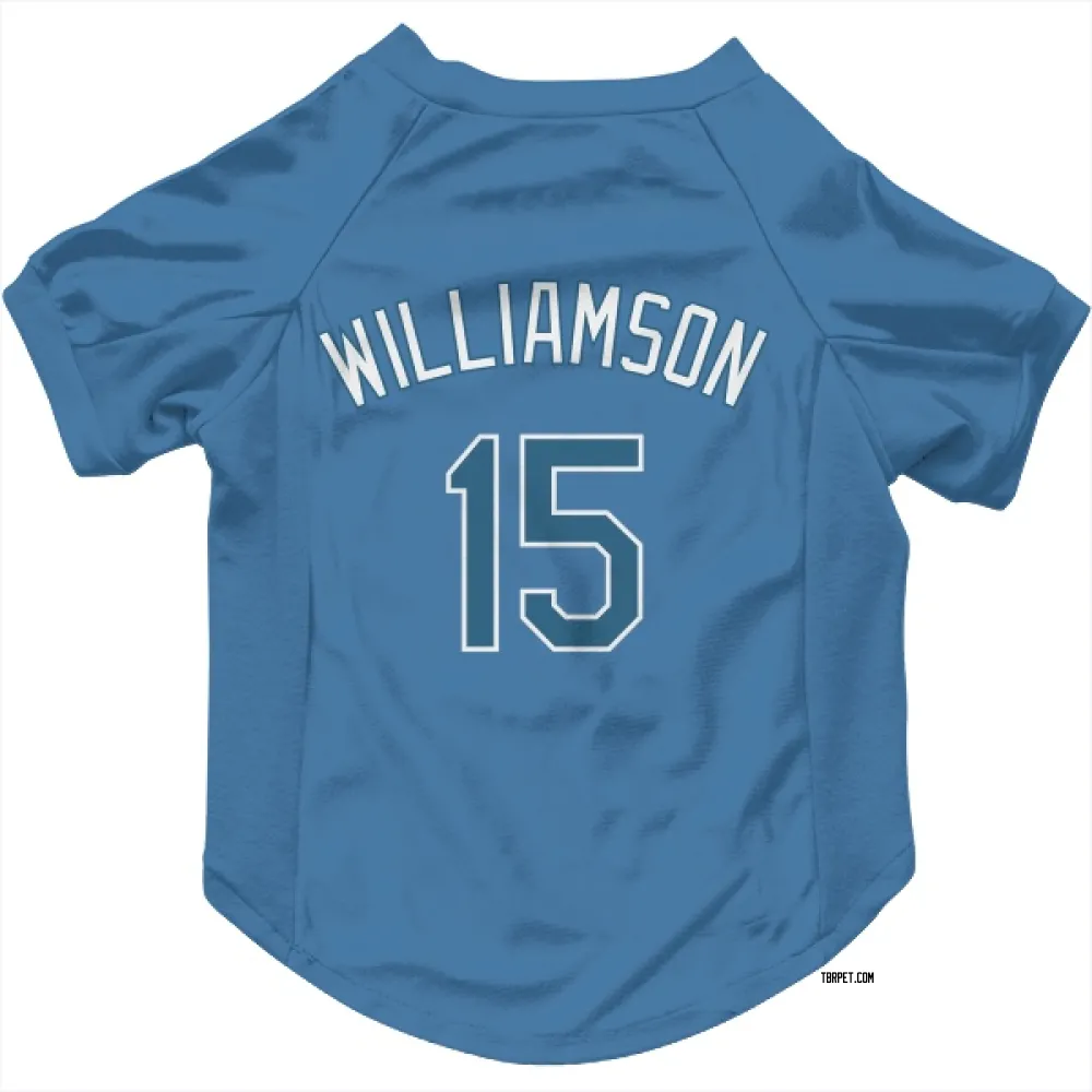 Tampa Bay Rays Ben Williamson Light Blue Pet Jersey for Dog & Cat