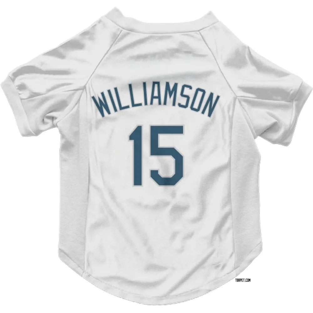 Tampa Bay Rays Ben Williamson White Pet Jersey for Dog & Cat