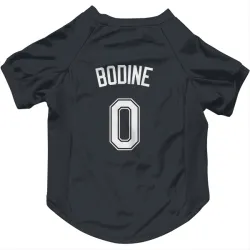 Tampa Bay Rays Caden Bodine Black Pet Jersey for Dog & Cat
