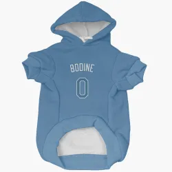 Tampa Bay Rays Caden Bodine Light Blue Pet Hoodie for Dog & Cat