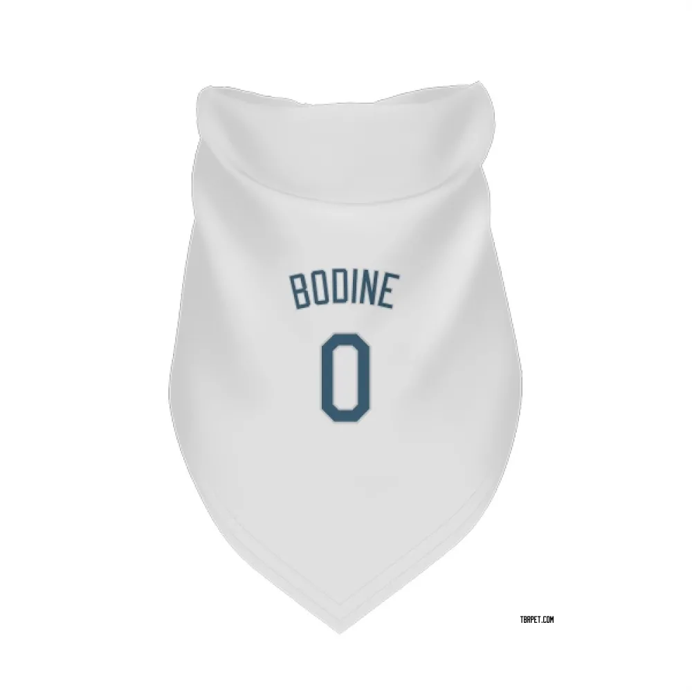 Tampa Bay Rays Caden Bodine White Pet Bandana for Dog & Cat