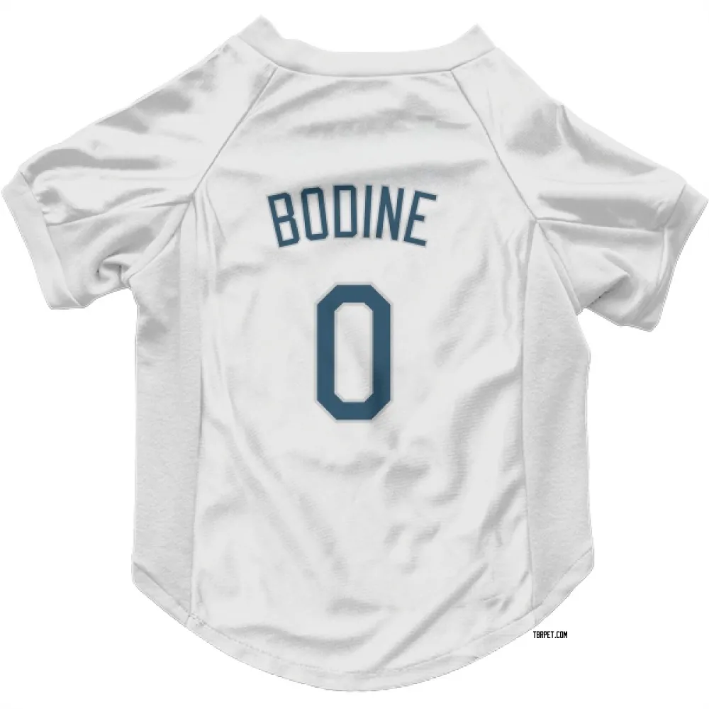Tampa Bay Rays Caden Bodine White Pet Jersey for Dog & Cat