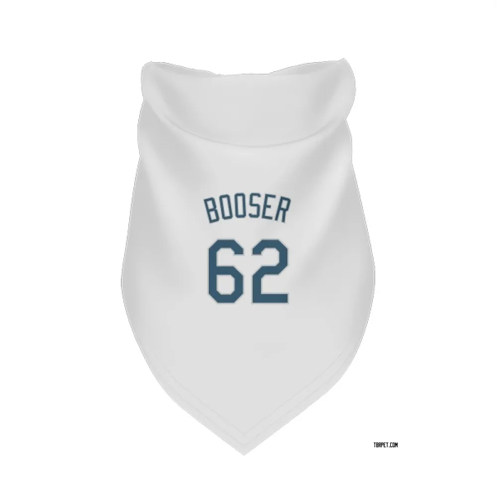 Tampa Bay Rays Cam Booser White Pet Bandana for Dog & Cat