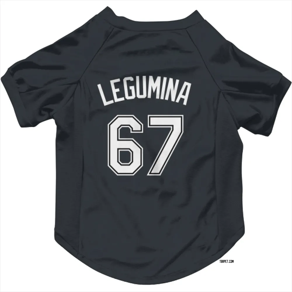 Tampa Bay Rays Casey Legumina Black Pet Jersey for Dog & Cat