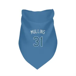 Tampa Bay Rays Cedric Mullins Light Blue Pet Bandana for Dog & Cat