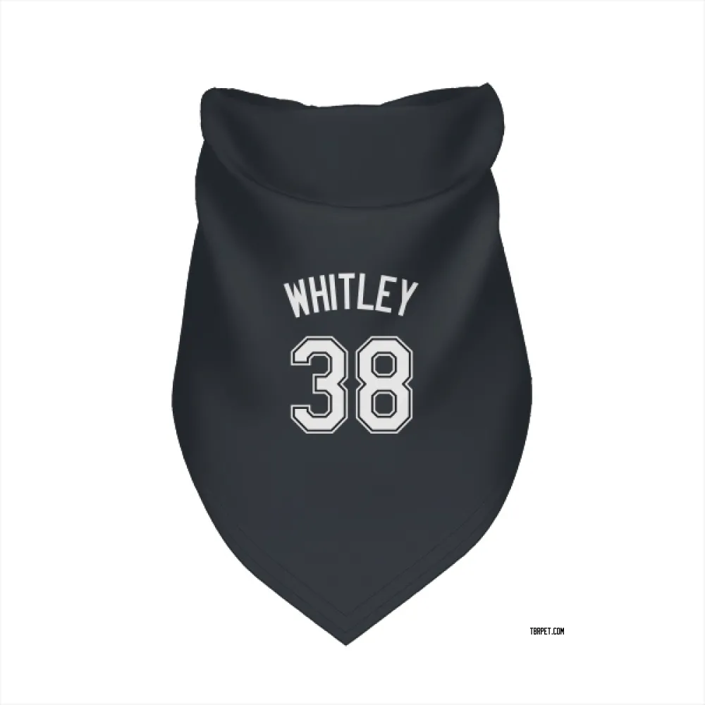 Tampa Bay Rays Forrest Whitley Black Pet Bandana for Dog & Cat