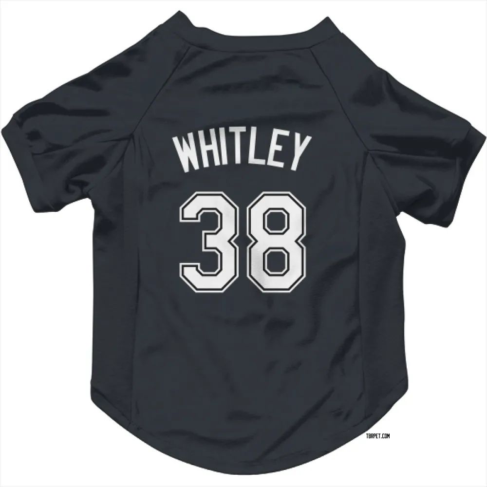 Tampa Bay Rays Forrest Whitley Black Pet Jersey for Dog & Cat