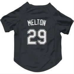 Tampa Bay Rays Jacob Melton Black Pet Jersey for Dog & Cat