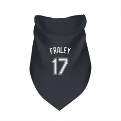 Tampa Bay Rays Jake Fraley Black Pet Bandana for Dog & Cat