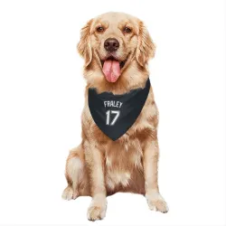 Tampa Bay Rays Jake Fraley Black Pet Bandana for Dog & Cat