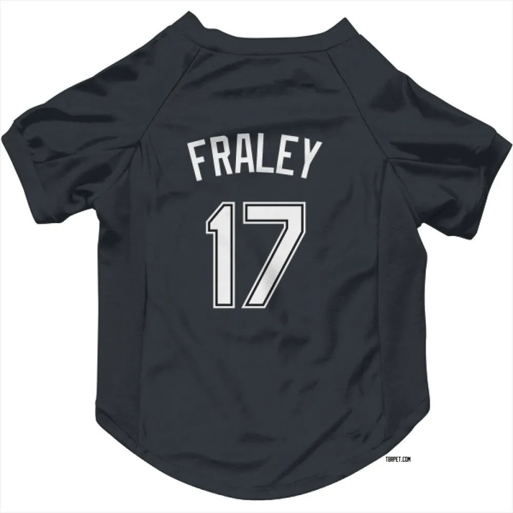 Tampa Bay Rays Jake Fraley Black Pet Jersey for Dog & Cat