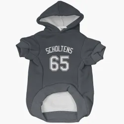 Tampa Bay Rays Jesse Scholtens Black Pet Hoodie for Dog & Cat