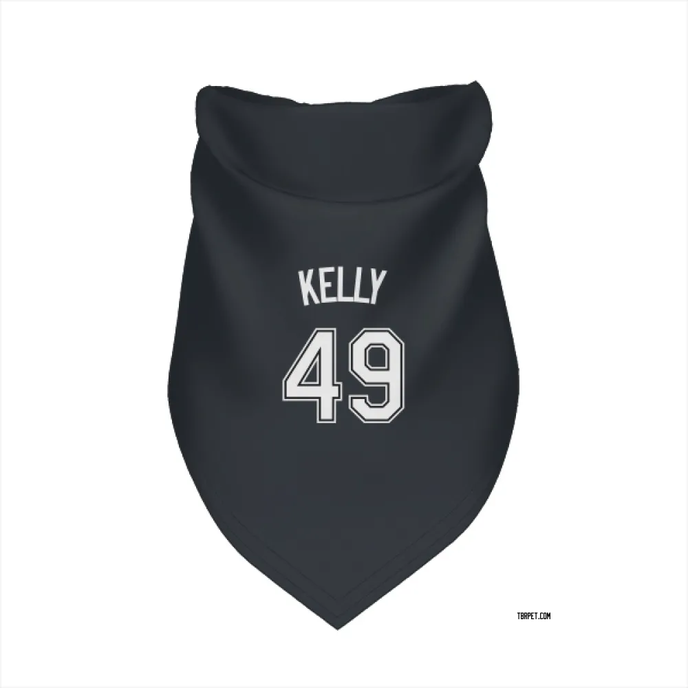 Tampa Bay Rays Kevin Kelly Black Pet Bandana for Dog & Cat