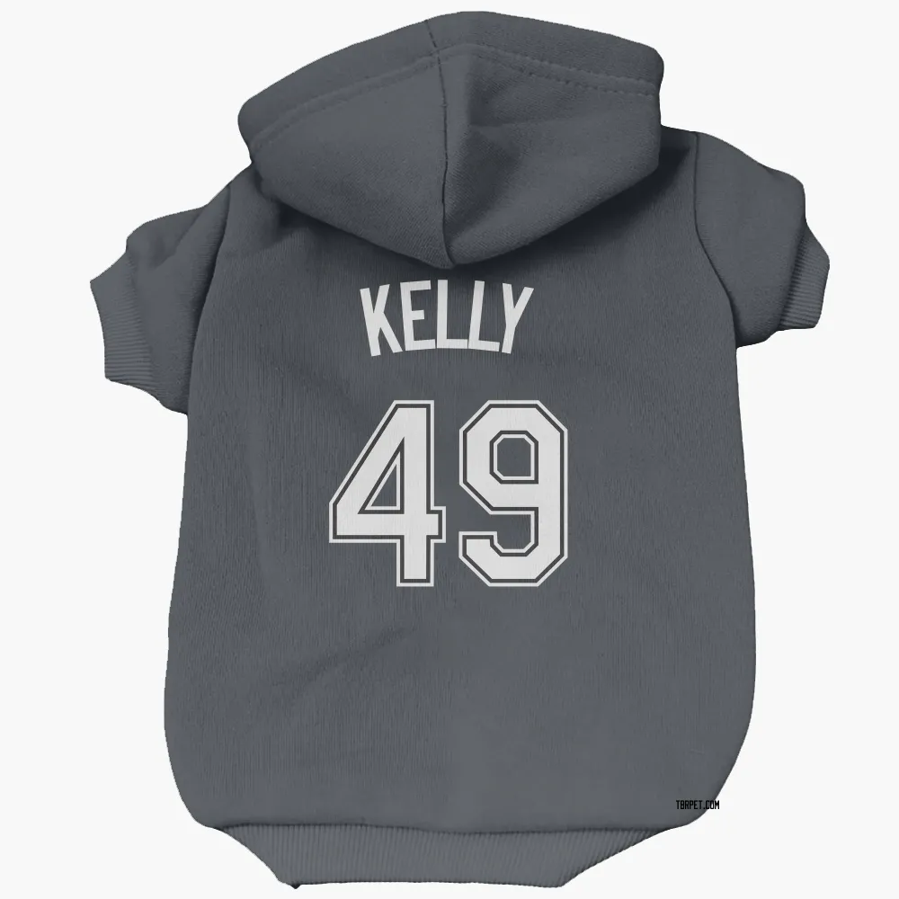 Tampa Bay Rays Kevin Kelly Black Pet Hoodie for Dog & Cat