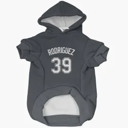 Tampa Bay Rays Manuel Rodriguez Black Pet Hoodie for Dog & Cat