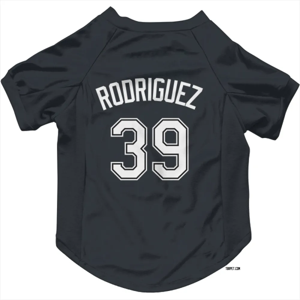 Tampa Bay Rays Manuel Rodriguez Black Pet Jersey for Dog & Cat
