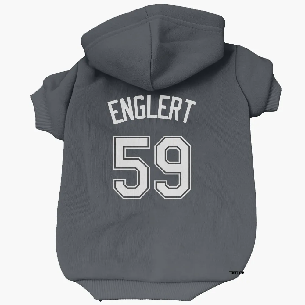 Tampa Bay Rays Mason Englert Black Pet Hoodie for Dog & Cat