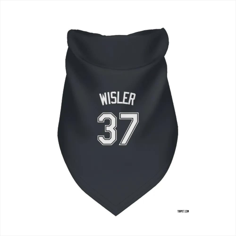 Tampa Bay Rays Matt Wisler Black Pet Bandana for Dog & Cat