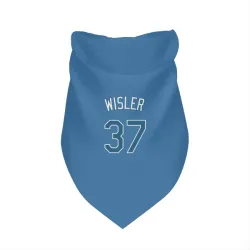 Tampa Bay Rays Matt Wisler Light Blue Pet Bandana for Dog & Cat