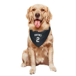 Tampa Bay Rays Michael Martinez Black Pet Bandana for Dog & Cat