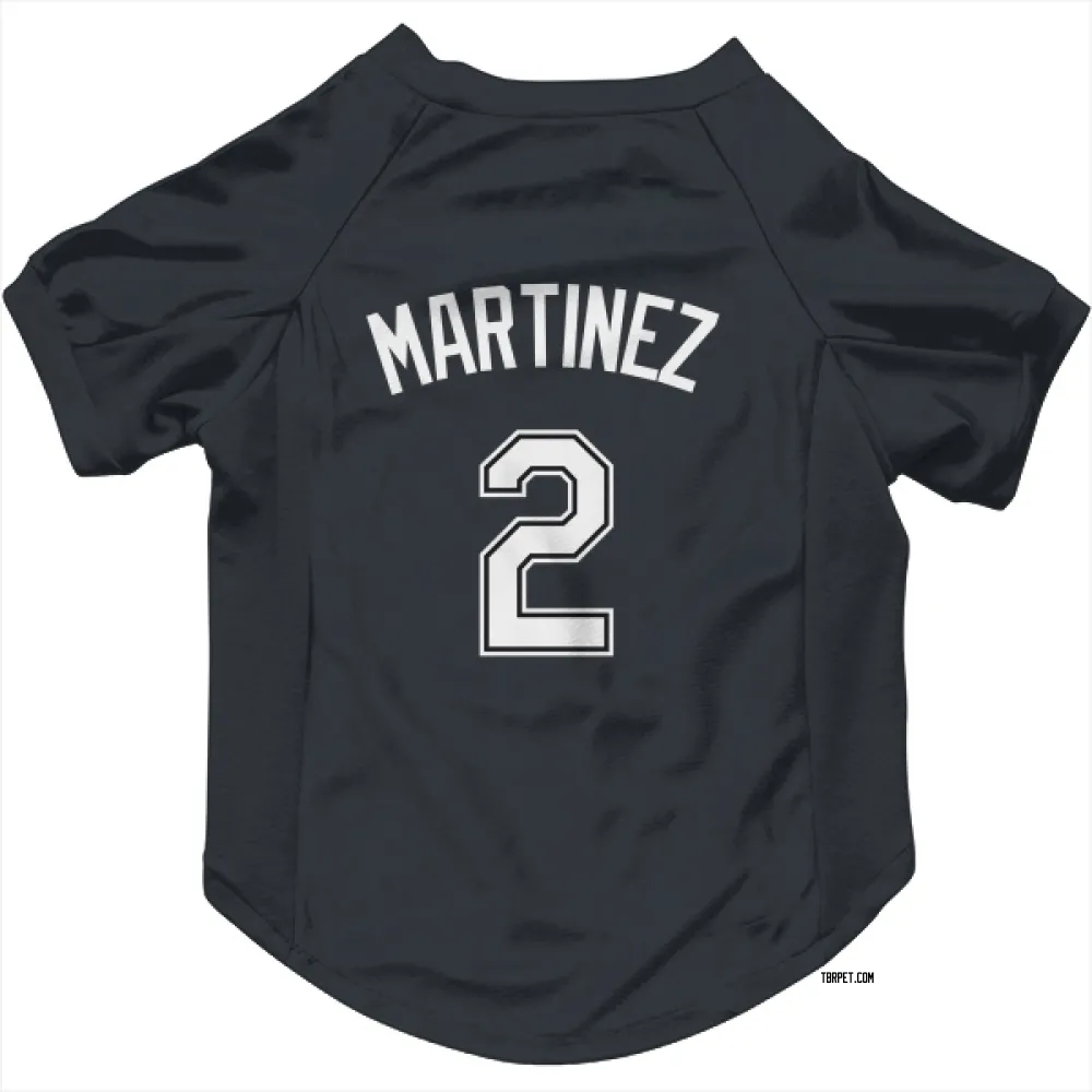 Tampa Bay Rays Michael Martinez Black Pet Jersey for Dog & Cat