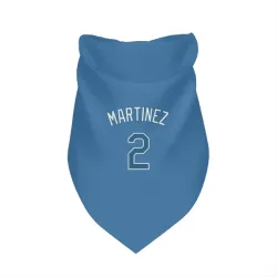 Tampa Bay Rays Michael Martinez Light Blue Pet Bandana for Dog & Cat