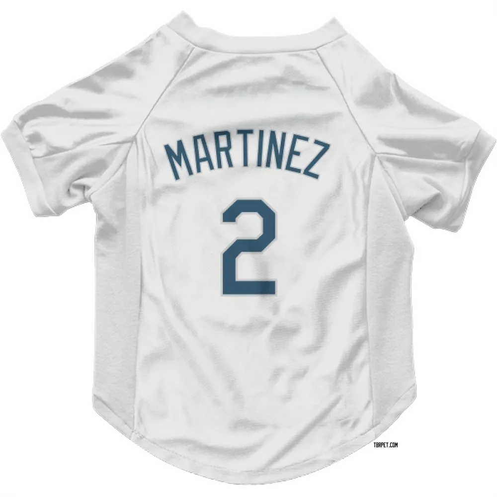 Tampa Bay Rays Michael Martinez White Pet Jersey for Dog & Cat