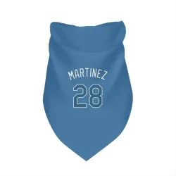 Tampa Bay Rays Nick Martinez Light Blue Pet Bandana for Dog & Cat