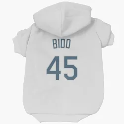 Tampa Bay Rays Osvaldo Bido White Pet Hoodie for Dog & Cat