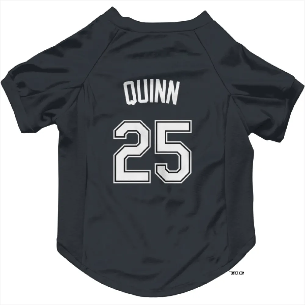 Tampa Bay Rays Roman Quinn Black Pet Jersey for Dog & Cat
