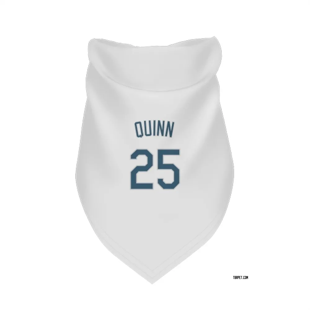 Tampa Bay Rays Roman Quinn White Pet Bandana for Dog & Cat