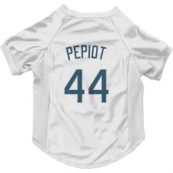 Tampa Bay Rays Ryan Pepiot White Pet Jersey for Dog & Cat