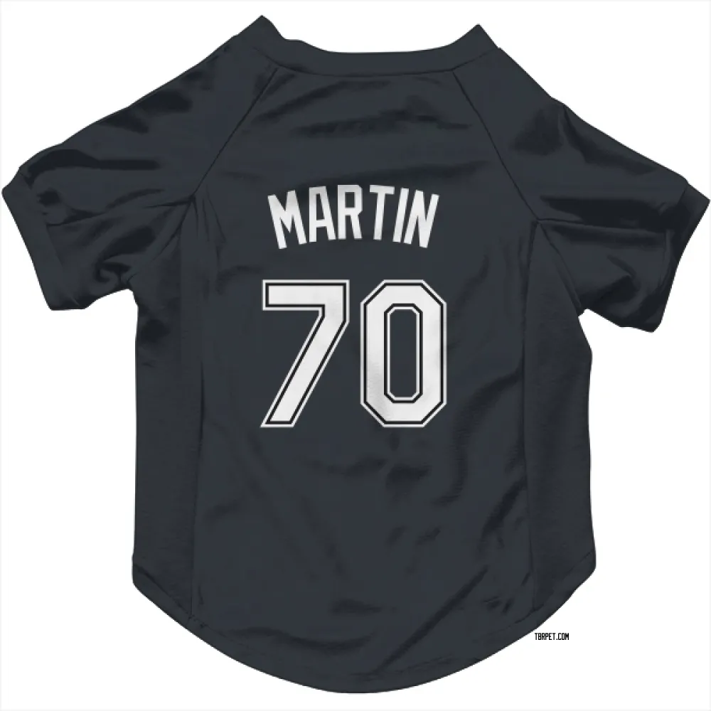 Tampa Bay Rays Trevor Martin Black Pet Jersey for Dog & Cat