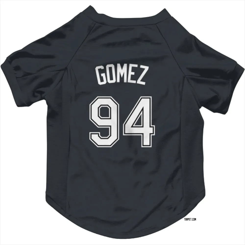 Tampa Bay Rays Yoendrys Gomez Black Pet Jersey for Dog & Cat