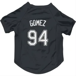 Tampa Bay Rays Yoendrys Gomez Black Pet Jersey for Dog & Cat